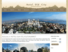 Tablet Screenshot of hoteloldcitysultanahmet.com